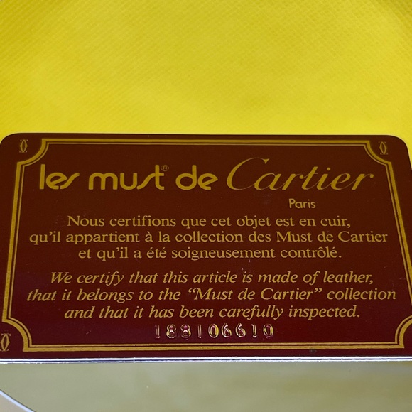 Cartier Bi-fold Wallet and COA - Picture 7 of 11